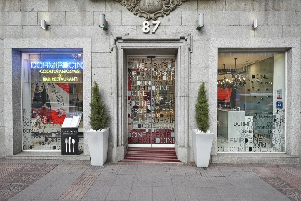 Dormirdcine Madrid Dış mekan fotoğraf